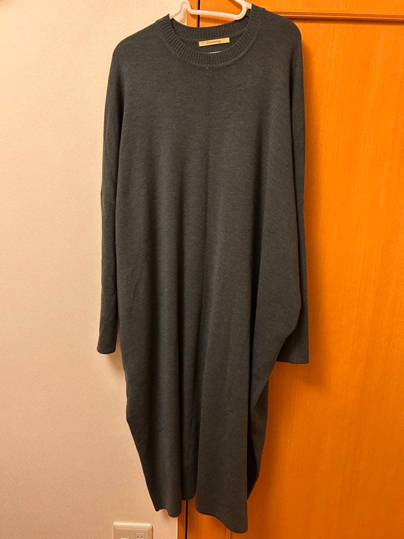 MASHUさまカレンソロジー　Curensology グレー ニット ワンピース