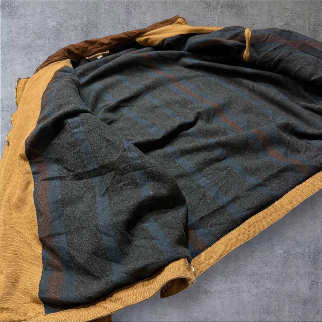 『漢』燃堂ダック地デトロイトジャケットコーデュロイ襟ヴィンテージ古着雰囲気