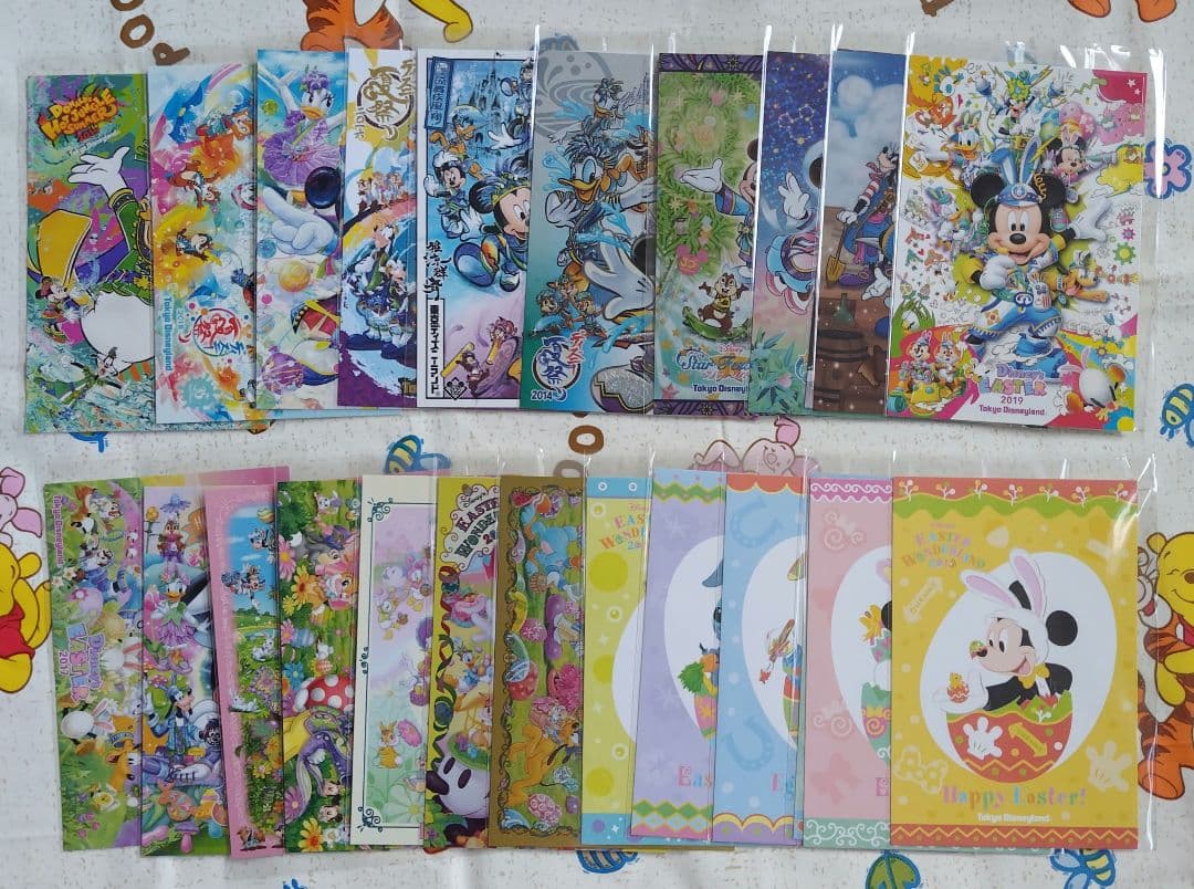 ディズニーポストカードまとめ売り　TDL　TDS　シーズンイベント　おまけ付き！
