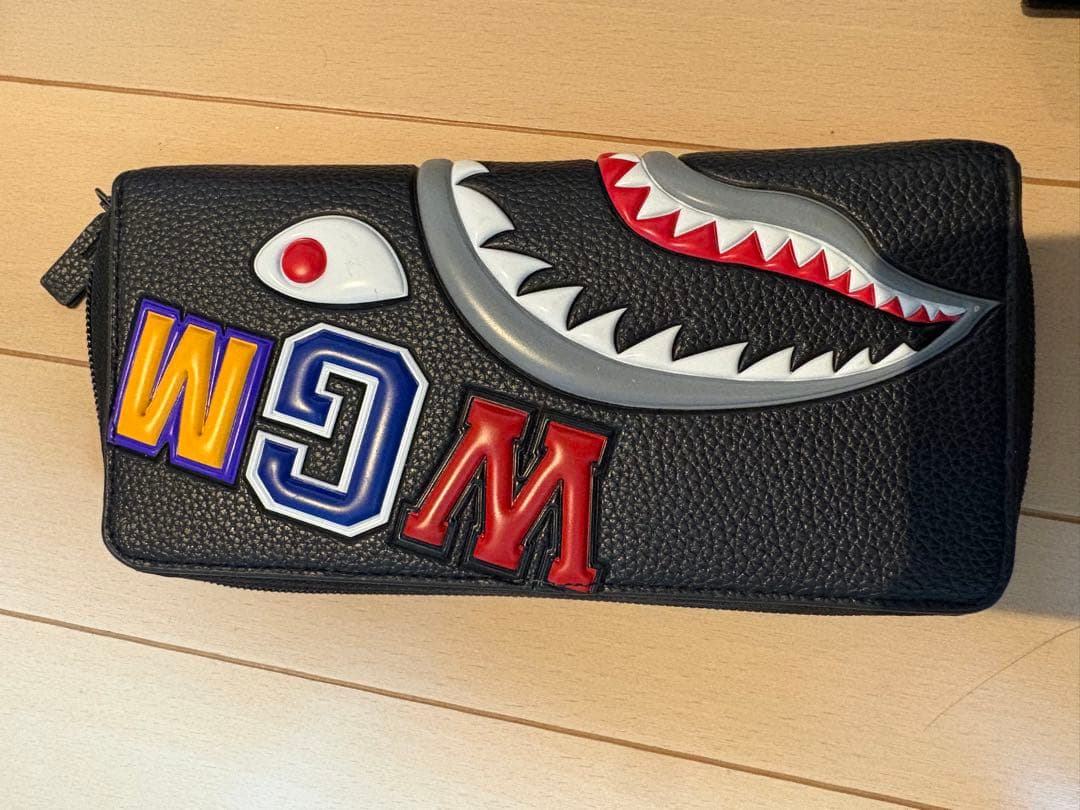 A BATHING APE シャーク WGM 長財布