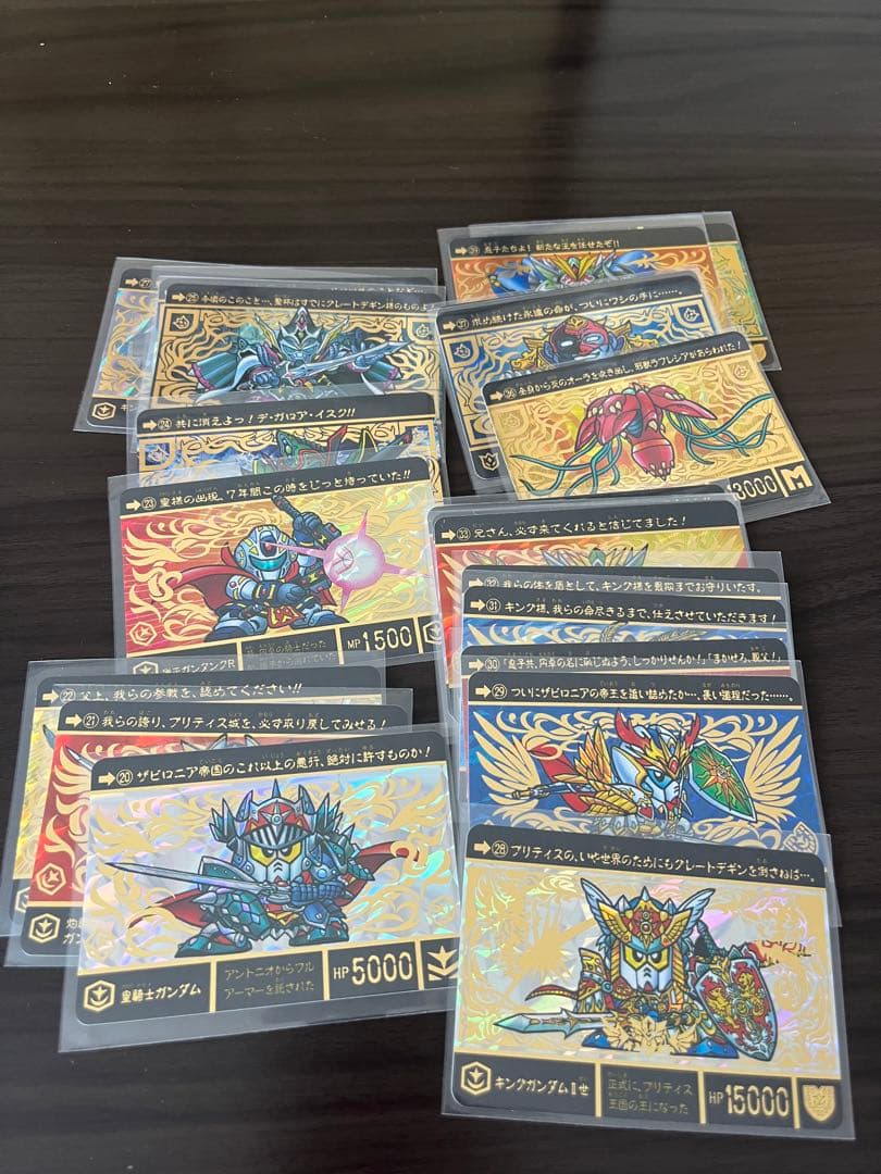 引退品　SDガンダム外伝　カードダスセット