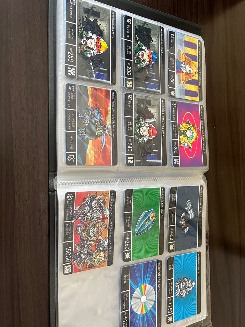 引退品　SDガンダム外伝　カードダスセット