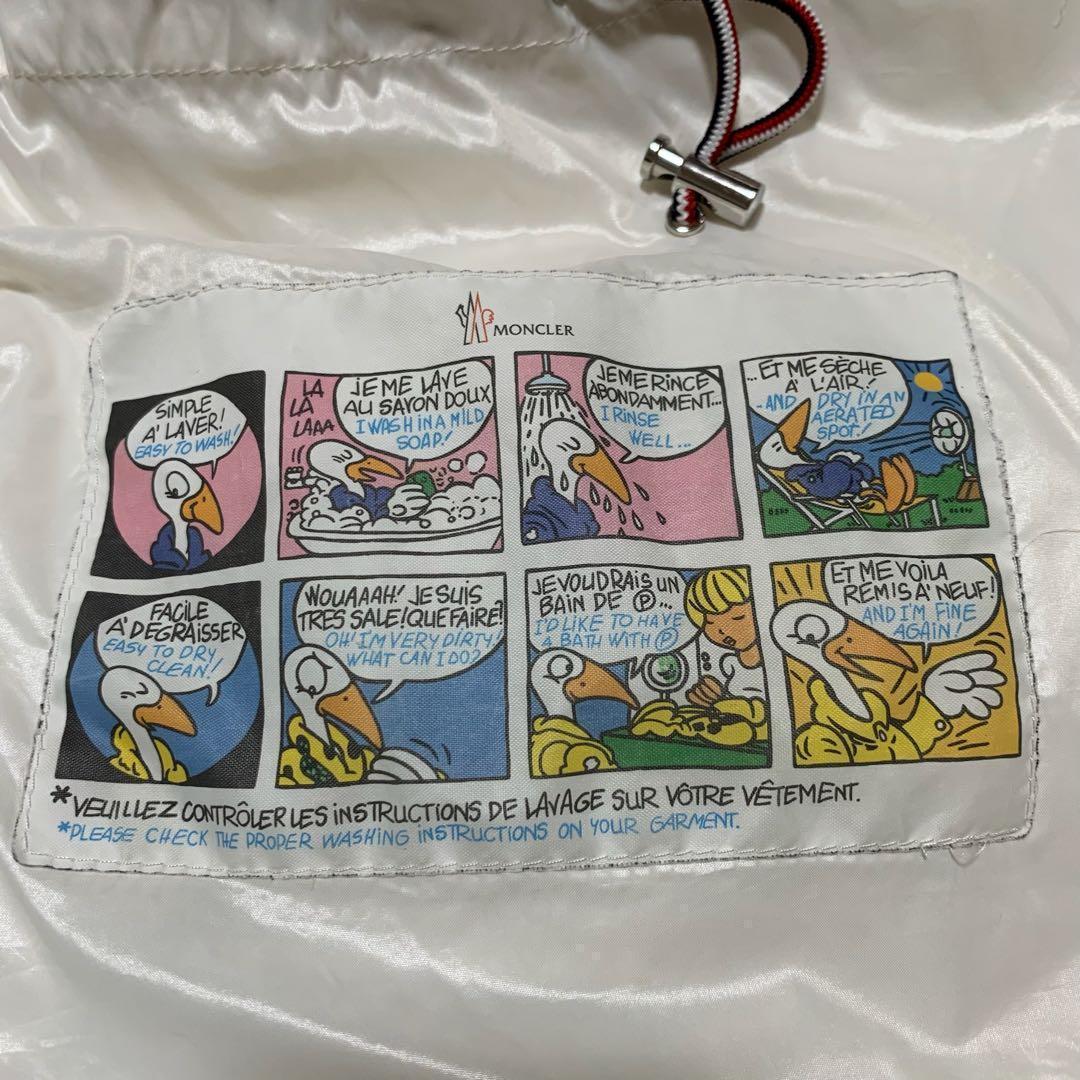 美品⭐️モンクレール　 CHIABLESE キアーブルス　3 ホワイト5D129