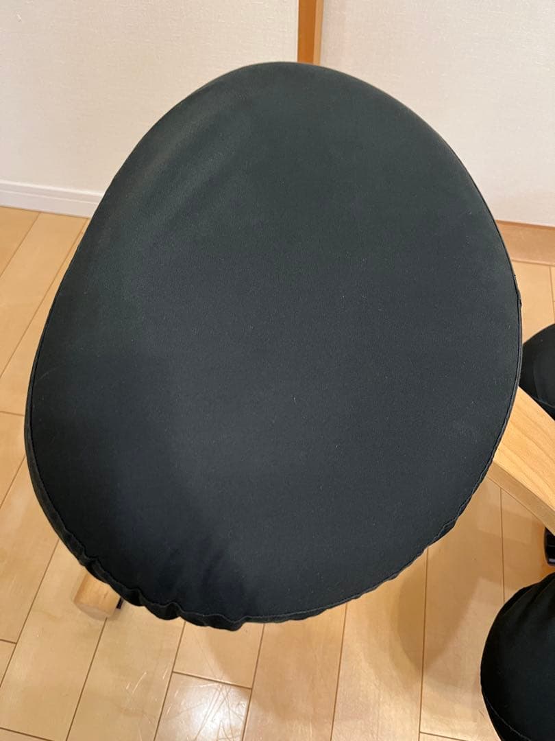 【カバー付き】Rybo リボ社 バランスイージー チェア 姿勢矯正椅子 ブラウン