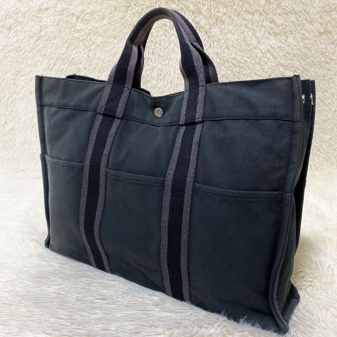 ✨ HERMES エルメス フールトゥMM トートバッグ キャンバス　A4可能