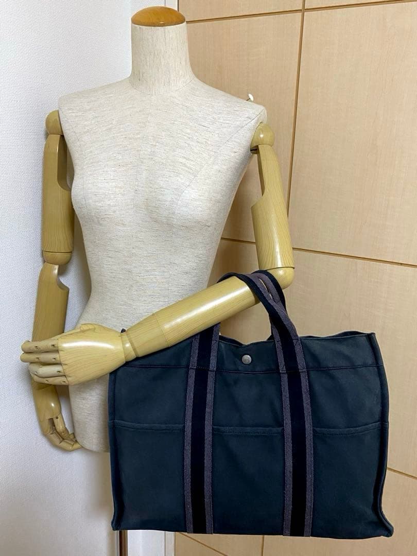 ✨ HERMES エルメス フールトゥMM トートバッグ キャンバス　A4可能