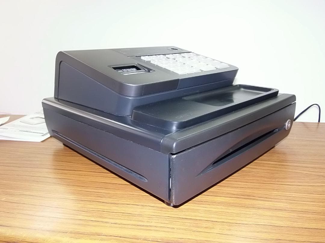 簡単レジカシオ横型領収証SE-S20NL-200 レジスター8部門2503303