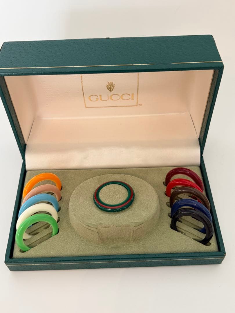 GUCCI チェンジベゼル腕時計 交換用ベゼル付き【動作確認済み】