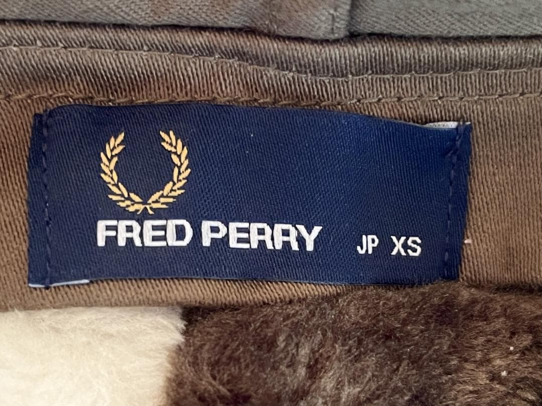 フレッドペリー フィッシュテールパーカー モッズコート オリーブ XS