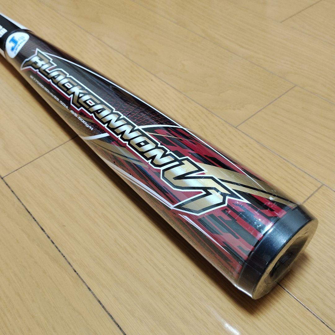 ZETT BLACK CANNON V1 少年軟式バット 80cm 600g