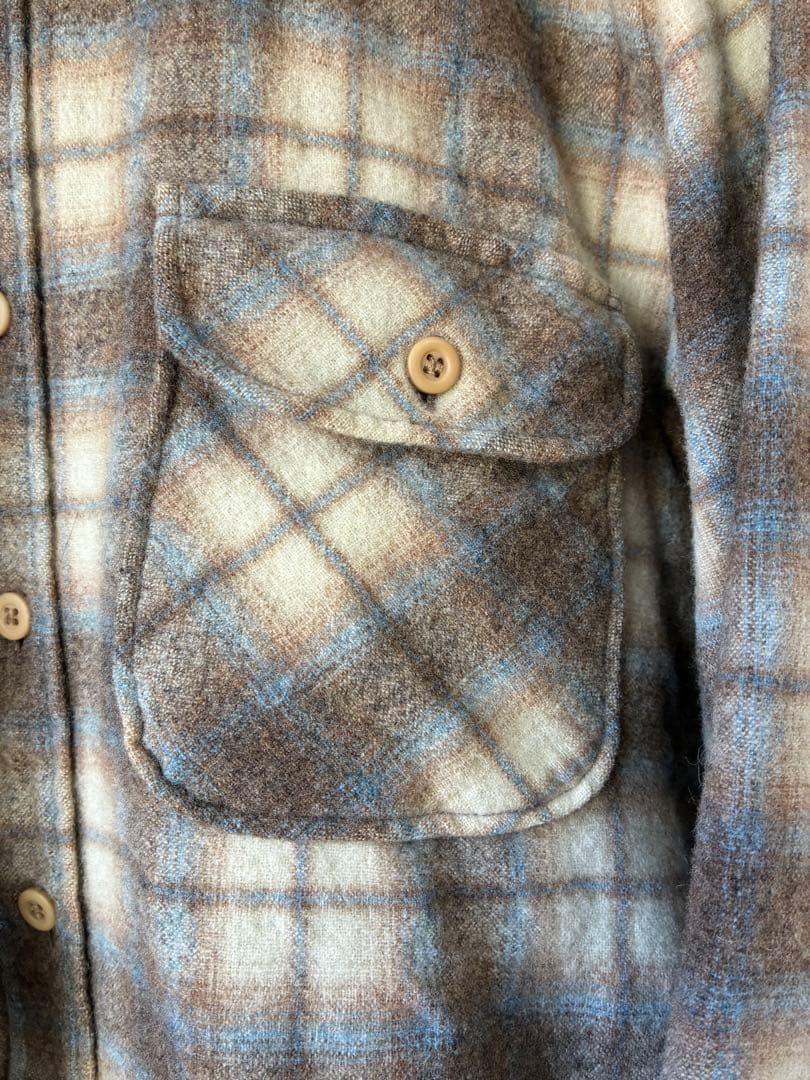 70s ビンテージ pendleton ペンドルトン ウールシャツ USA