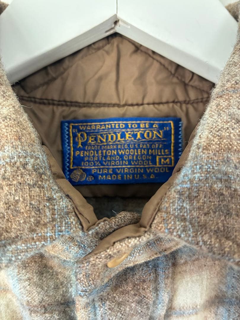 70s ビンテージ pendleton ペンドルトン ウールシャツ USA