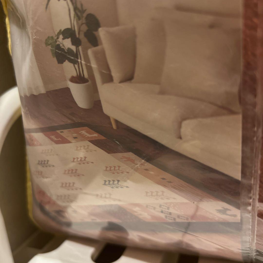 2日後削除※3点set◆電気カーペット2畳&保温アルミ＆吸湿発熱蓄熱ラグ　ニトリ