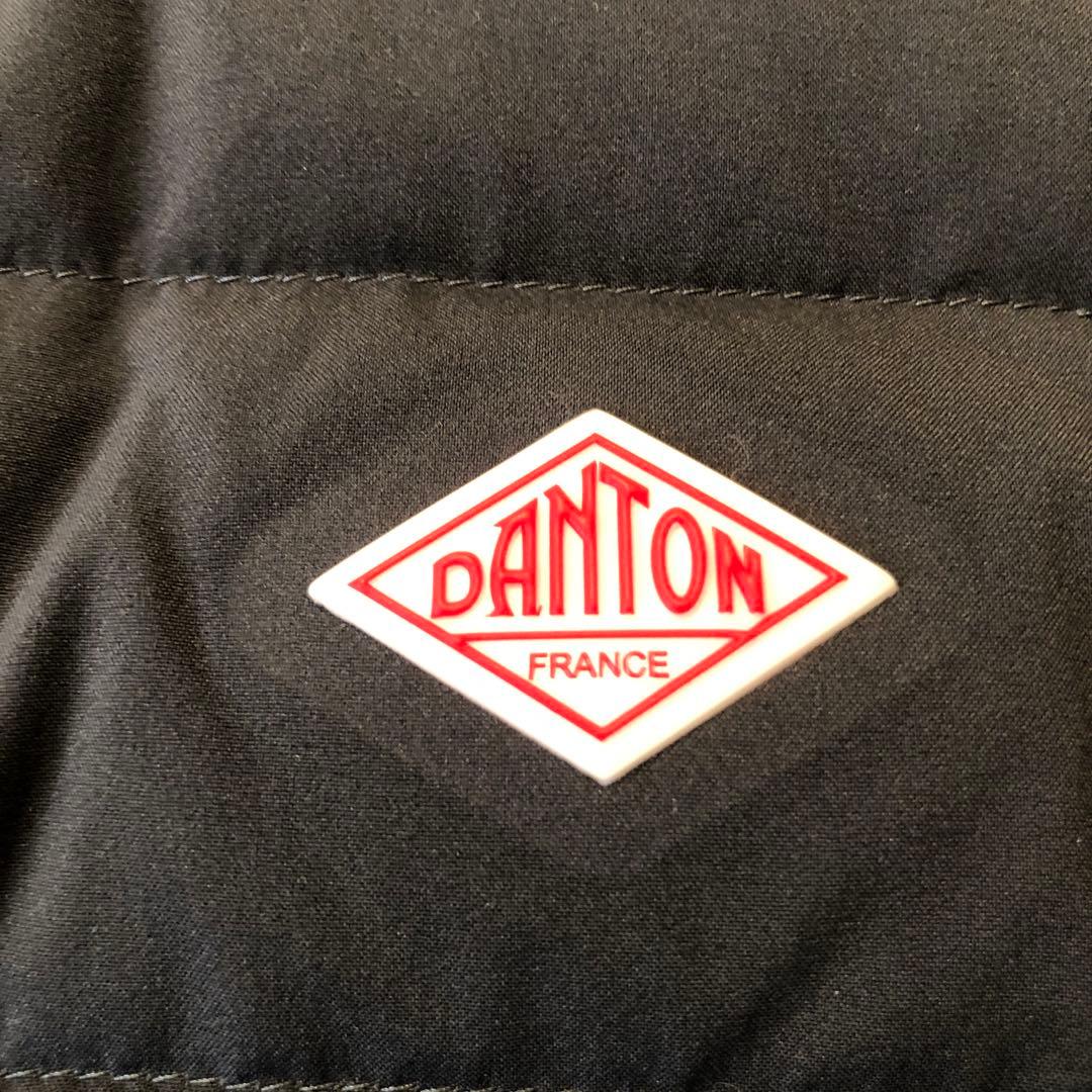 DANTON ダントン　ナイロンストレッチタフタ ミドルダウンフードジャケット