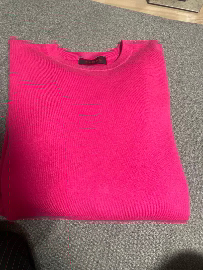 caban コットンカシミヤセーター