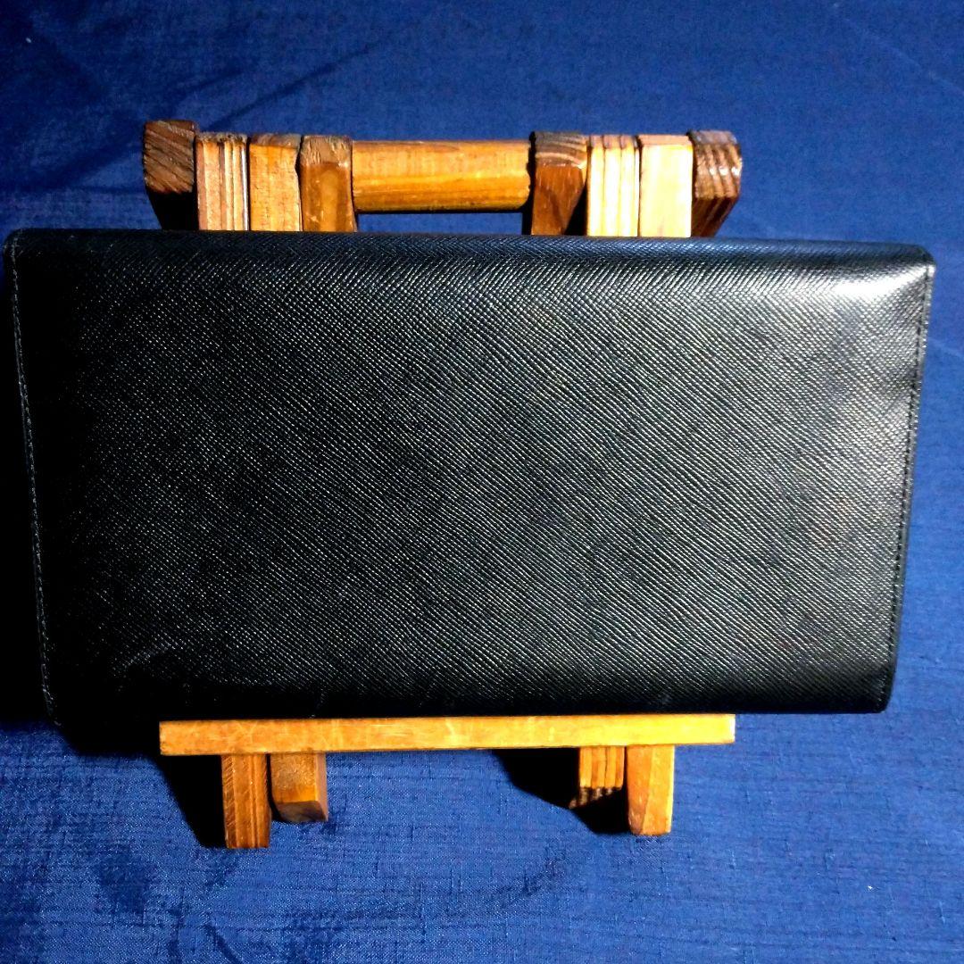 PRADA　プラダ　長財布　サフィアーノ レザー 　二つ折り