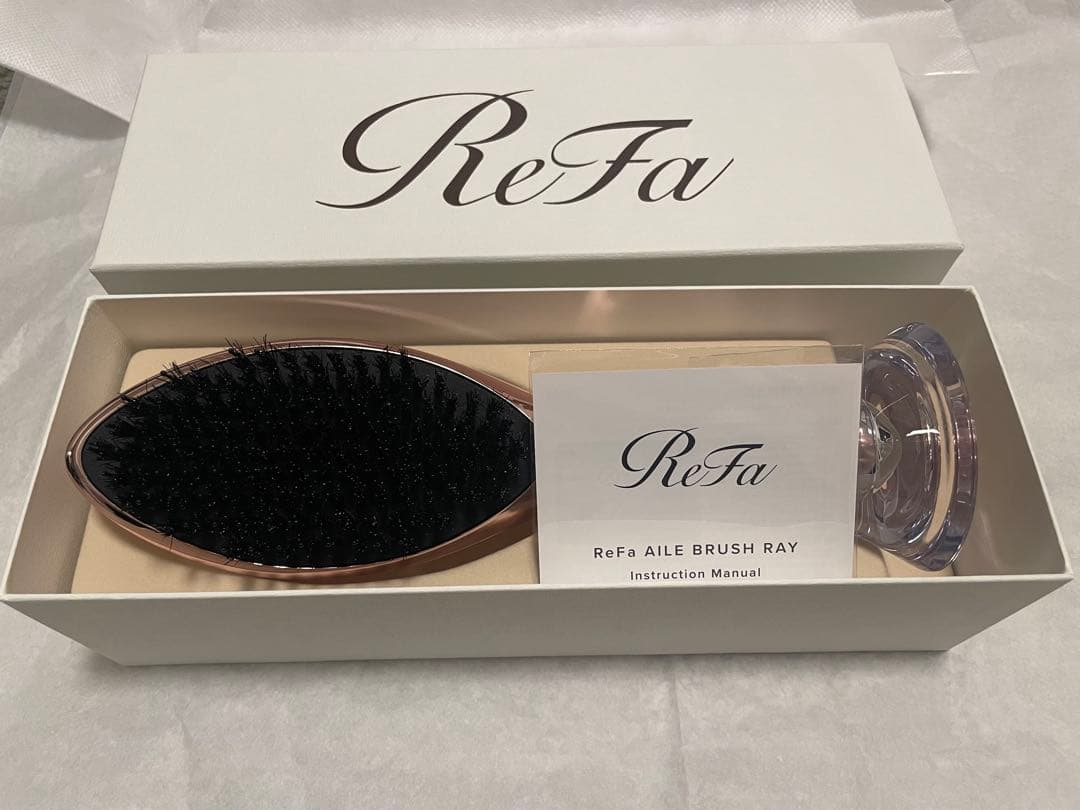 【新品未使用】リファ エールブラシ レイ ローズゴールド