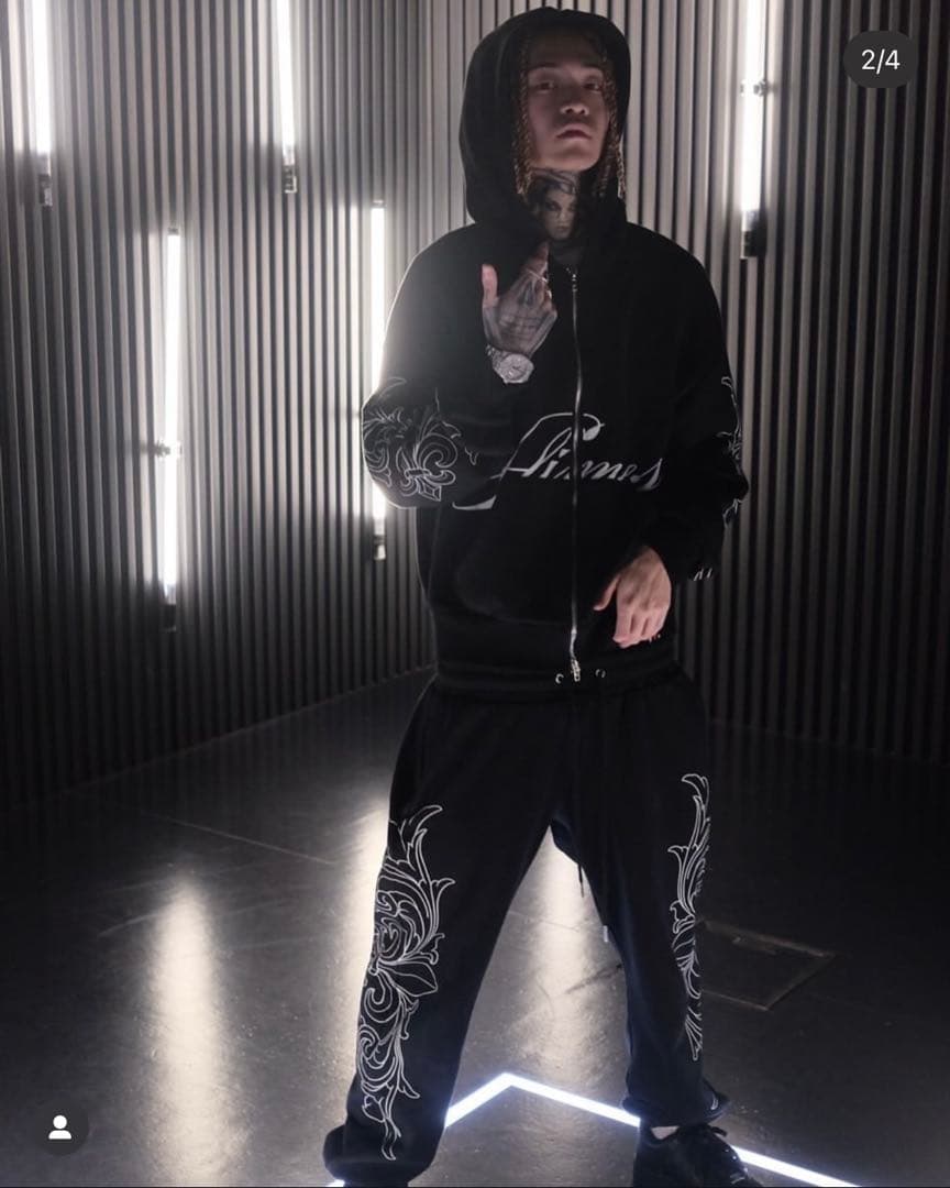 Yvng Patra着用 Graveofslimes セットアップS 黒最安値