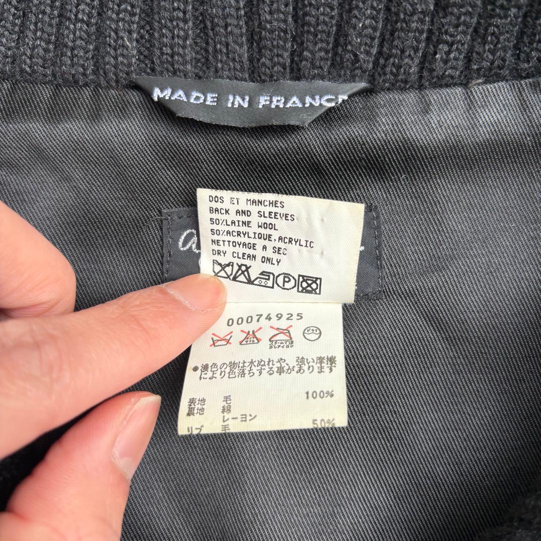 90s agnes b. homme カシミア混　ブルゾン