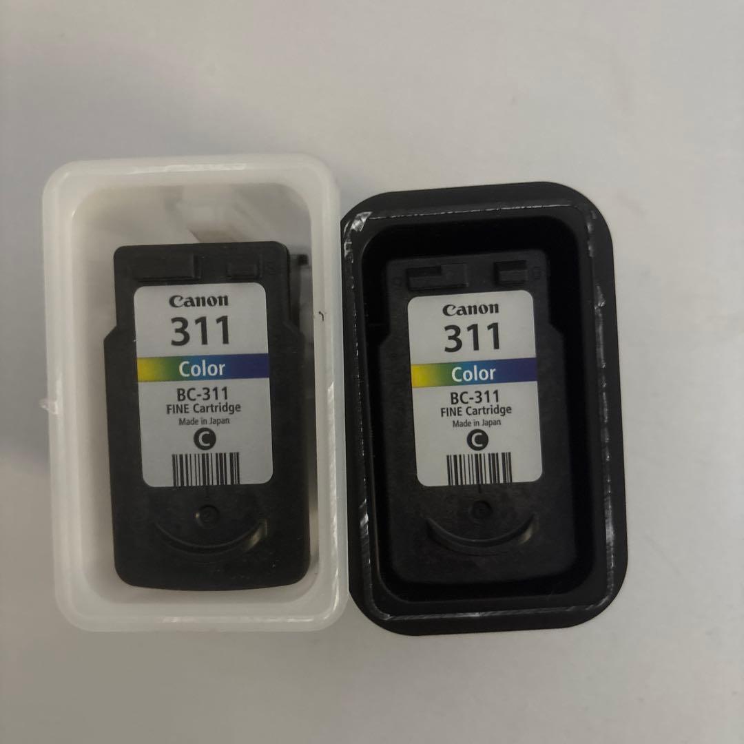 Canon BC-310 360 BC-311 カラー 使用済み空です新品2点
