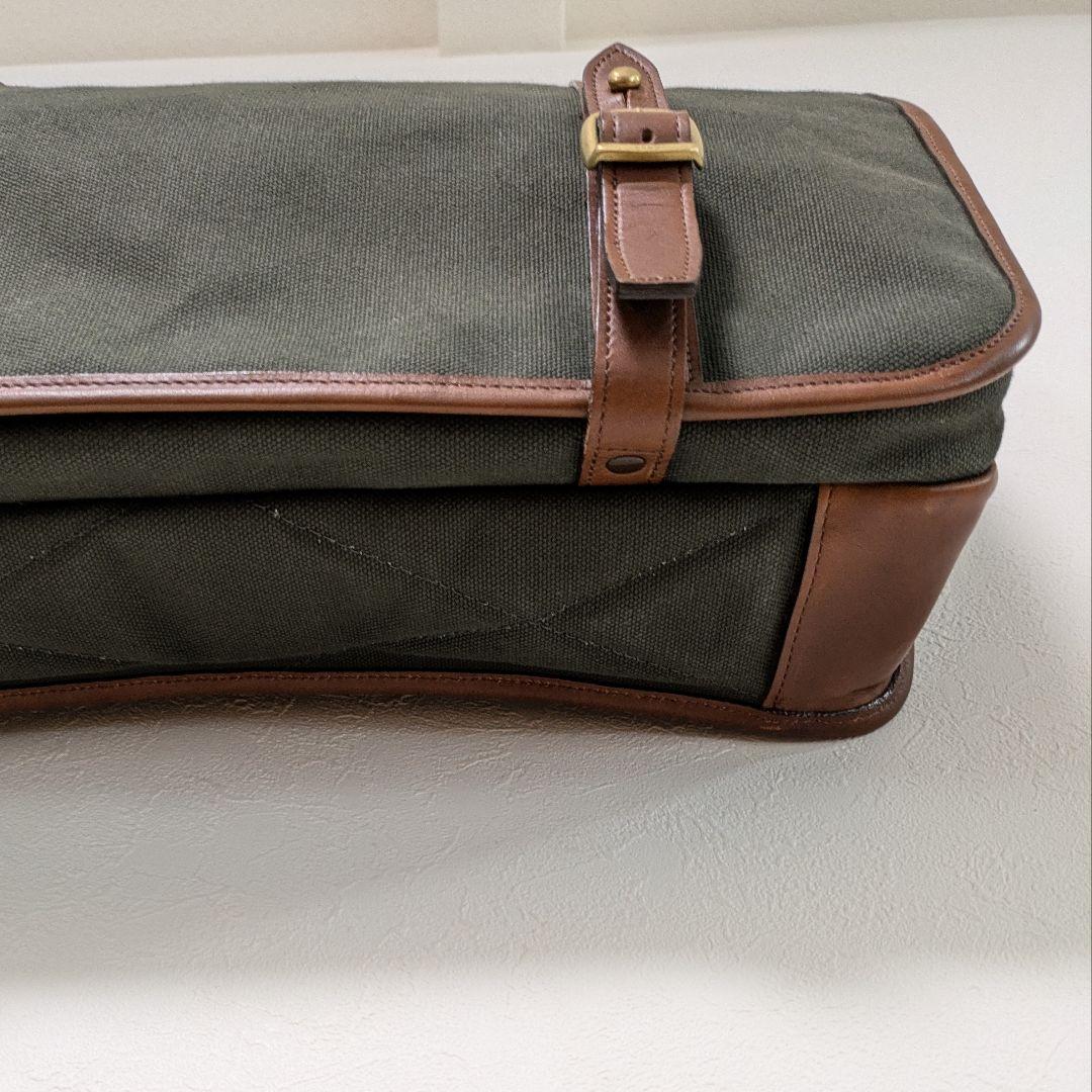 未使用タグ付！シルバーレイククラブ2wayショルダーバッグ帆布キャンバスグリーン