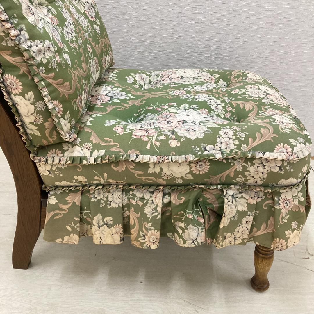 【飛騨産業】キツツキ　穂高　アームレス　チェア　一人掛けソファ