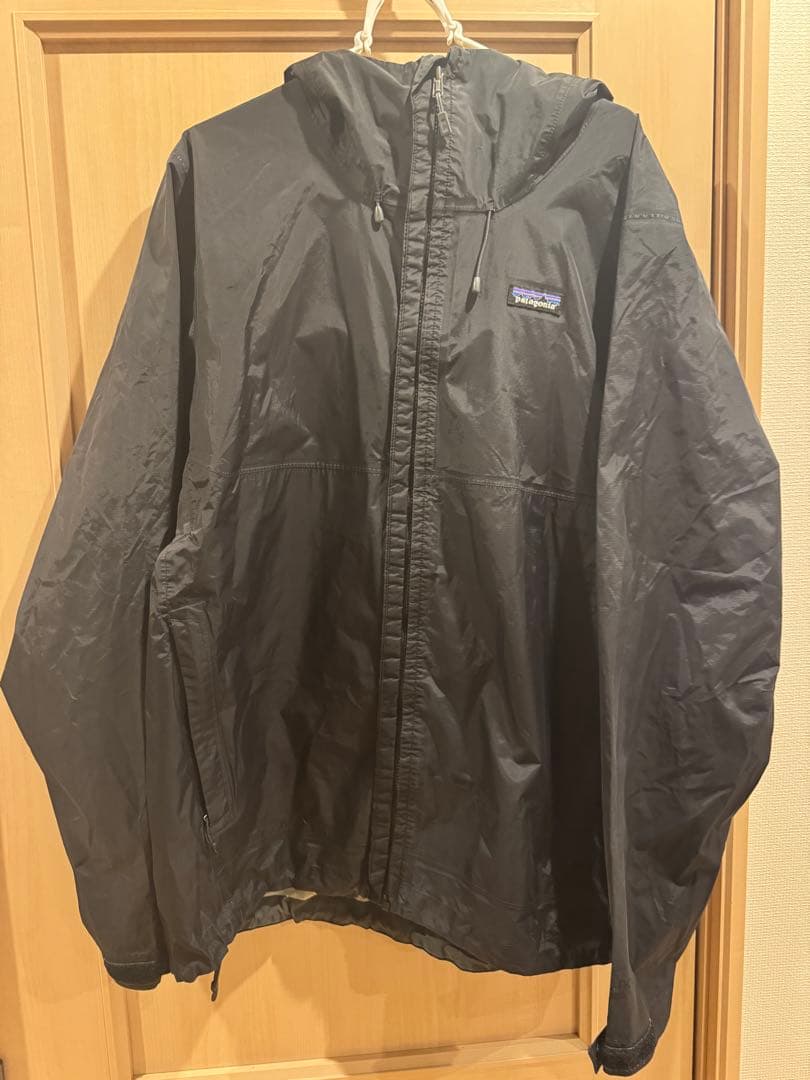 XL patagonia ブラック トレントシェルジャケット
