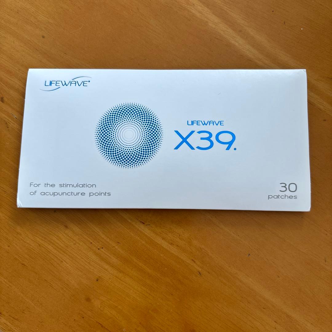ライフウェーブ LIFEWAVE X39 　30枚　1個