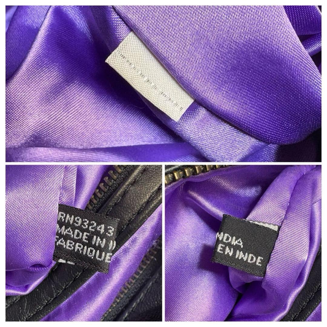 【極美品】DIESEL レザー ミニボストン 日本限定 保存袋 カード付き