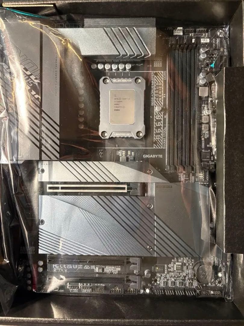 GIGABYTE B660 AORUS MASTER＋13600Kセット