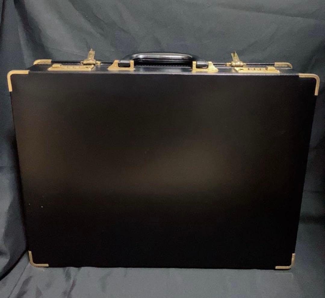 アミエット　レザー　アタッシュケース