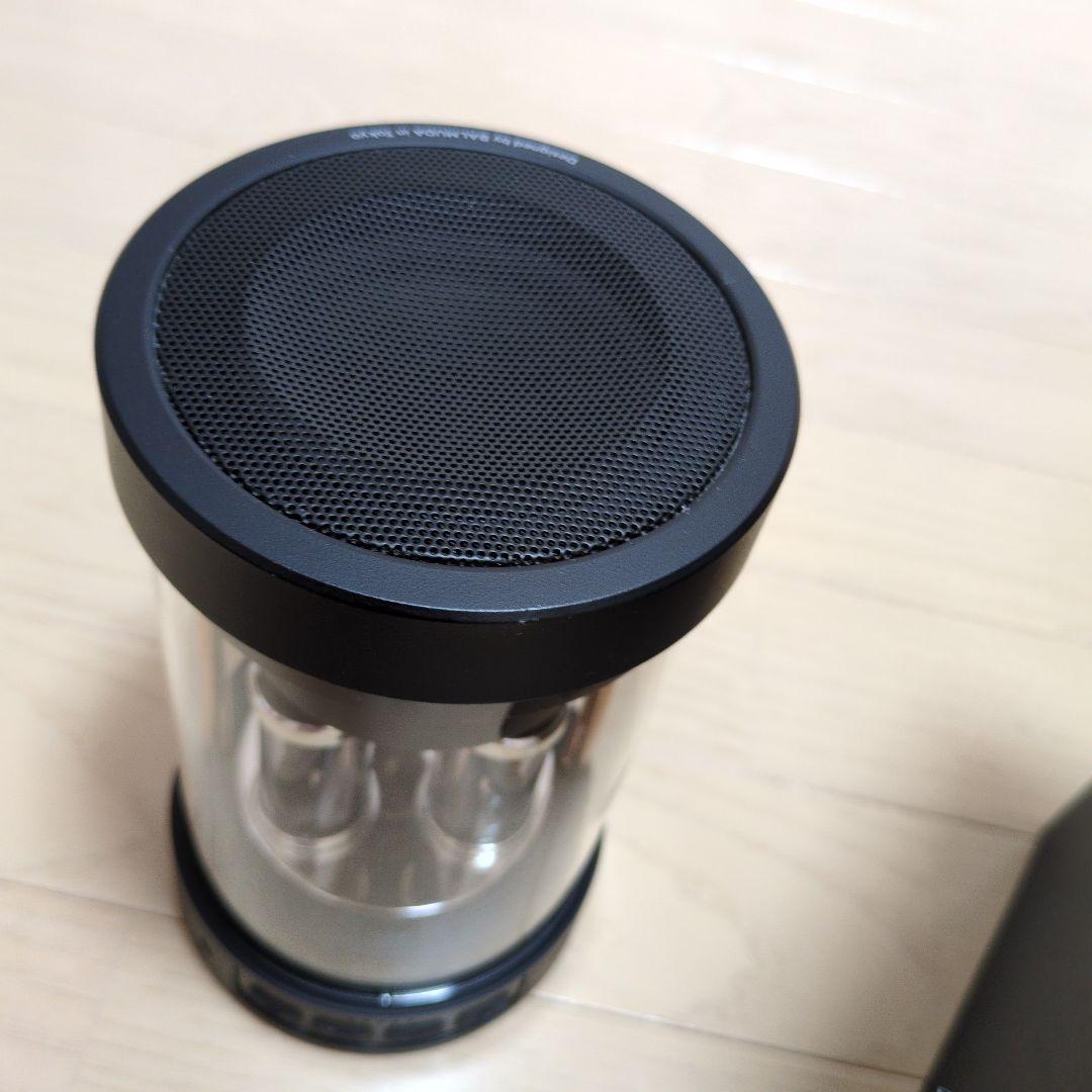 【中古美品】バルミューダ　BALMUDA スピーカー　M01A-BK ブラック