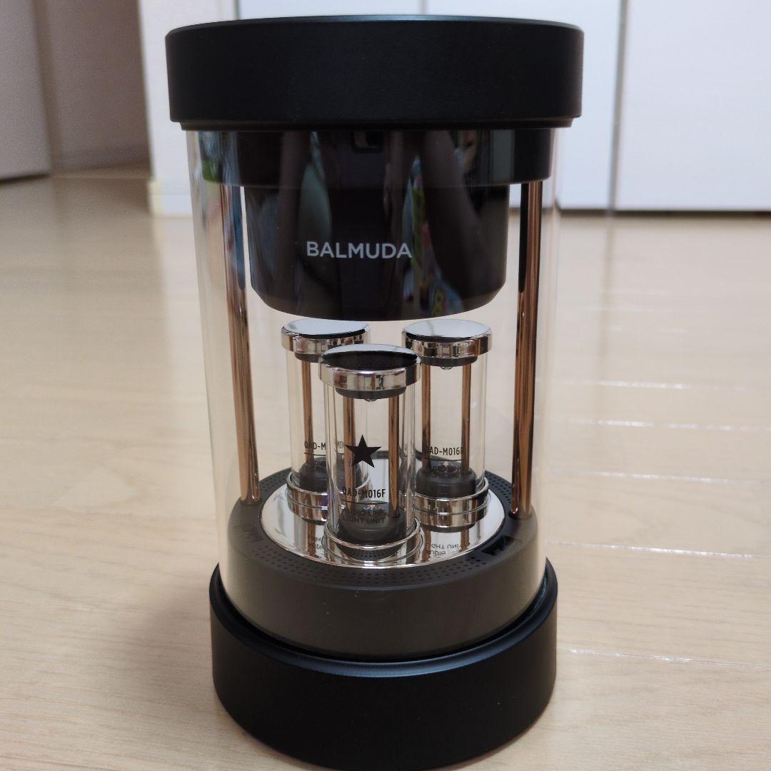 【中古美品】バルミューダ　BALMUDA スピーカー　M01A-BK ブラック