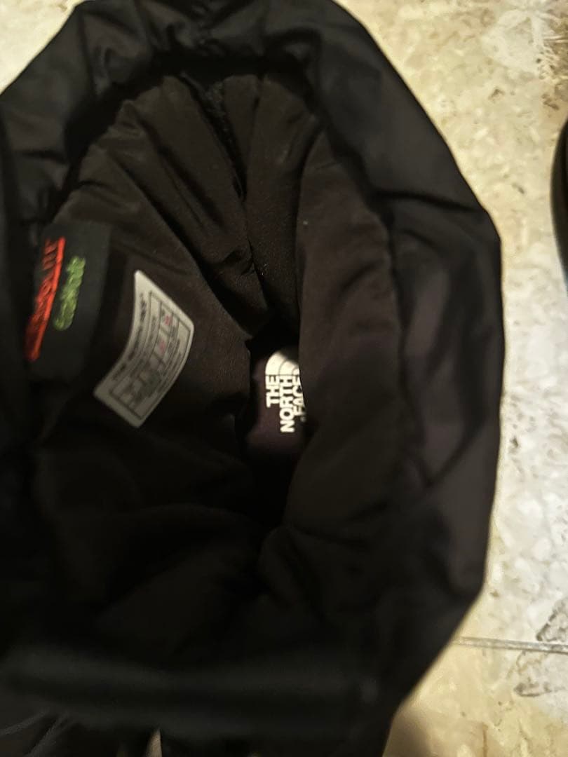 美品THE NORTH FACE ヌプシ　防水スノーブーツ ブラック23㌢