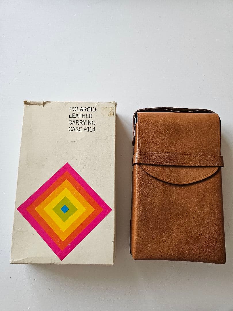 ポラロイド　レザーケース　カメラケース　Polaroid　ポラロイドカメラ用