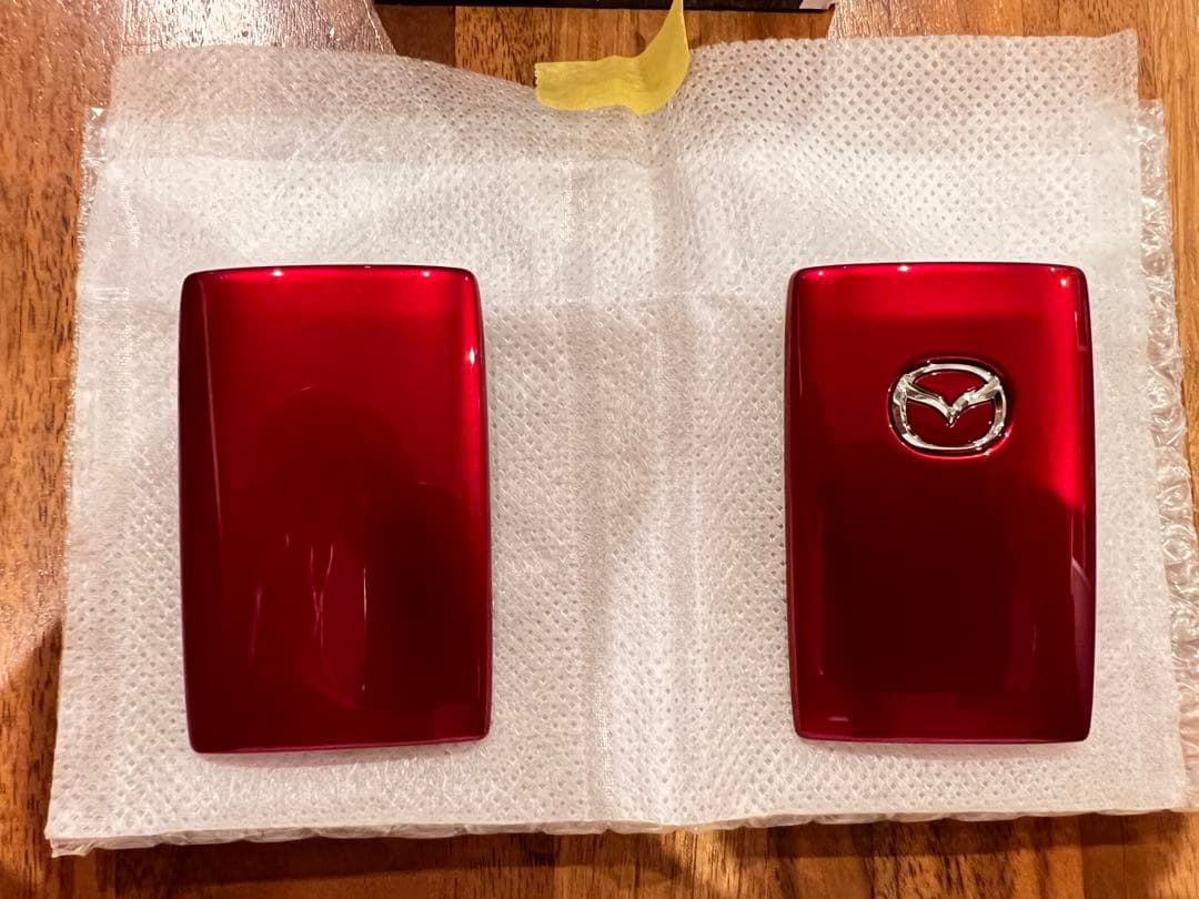 【新品未使用】マツダ セレクティブキーシェル ソウルレッドクリスタルメタリック