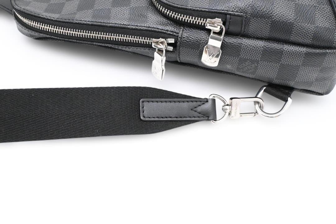 【超美品】ルイヴィトン ダミエ グラフィット アヴェニュー スリングバッグ