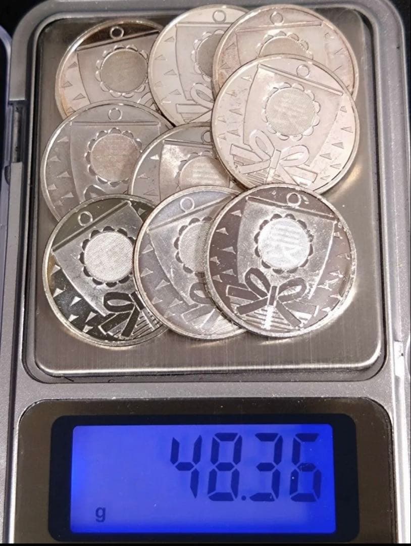 純銀メダル 48.36ｇ造幣局 宝船 Silver 1枚だと3950円です