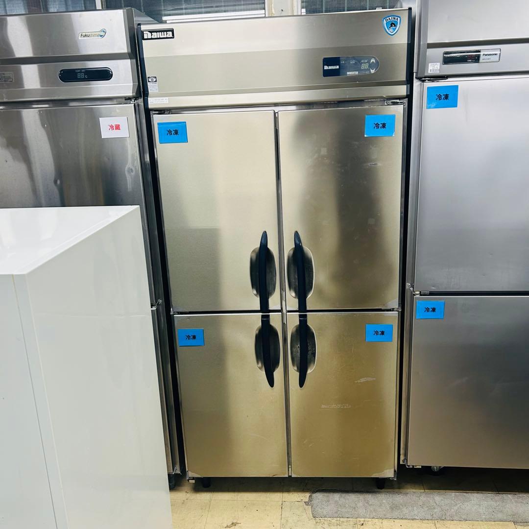 5541【程度良好】ダイワ 業務用冷凍庫 四面 4ドア　301SS-NP-EC