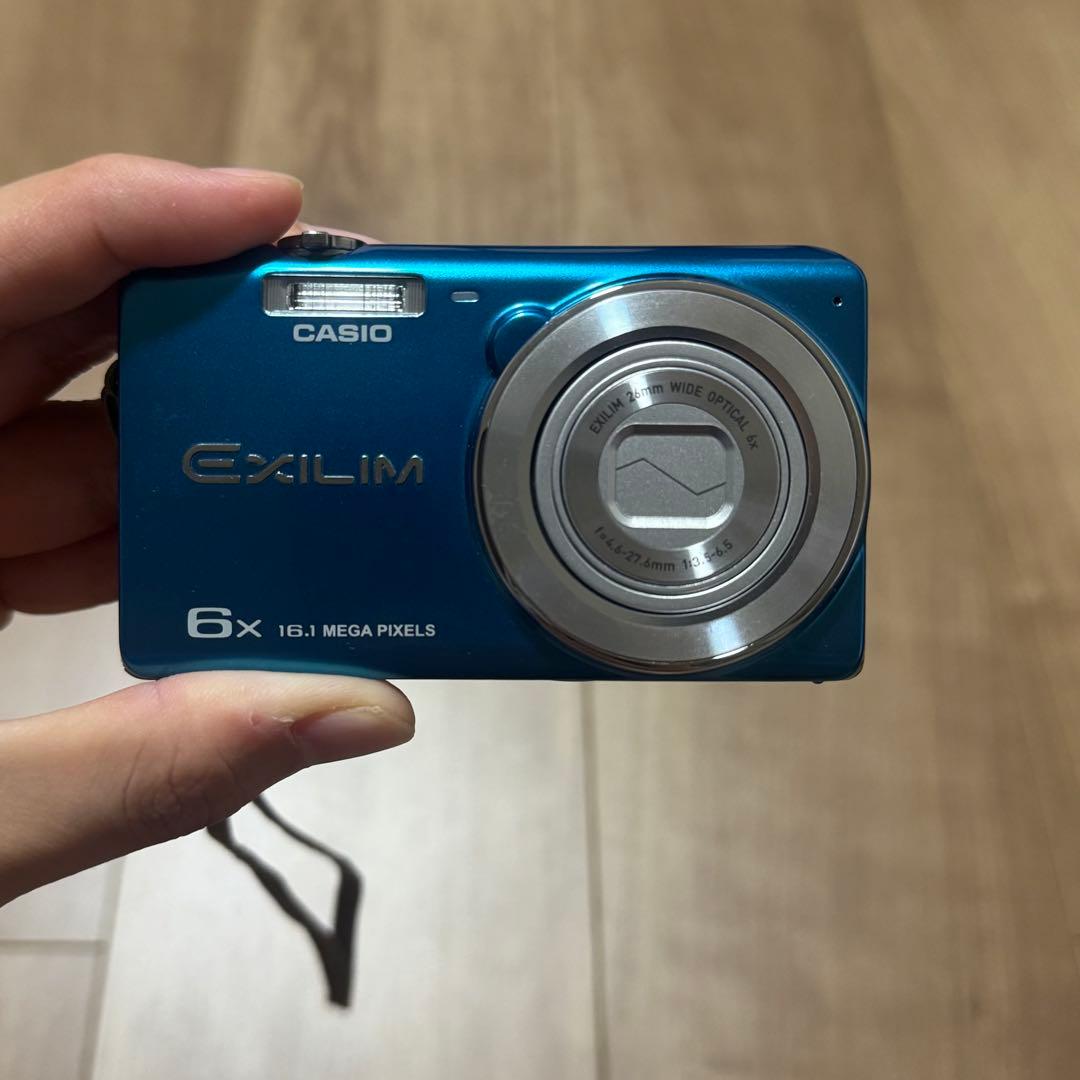 CASIO EXILIM EX-ZS25 ブルー デジタルカメラ