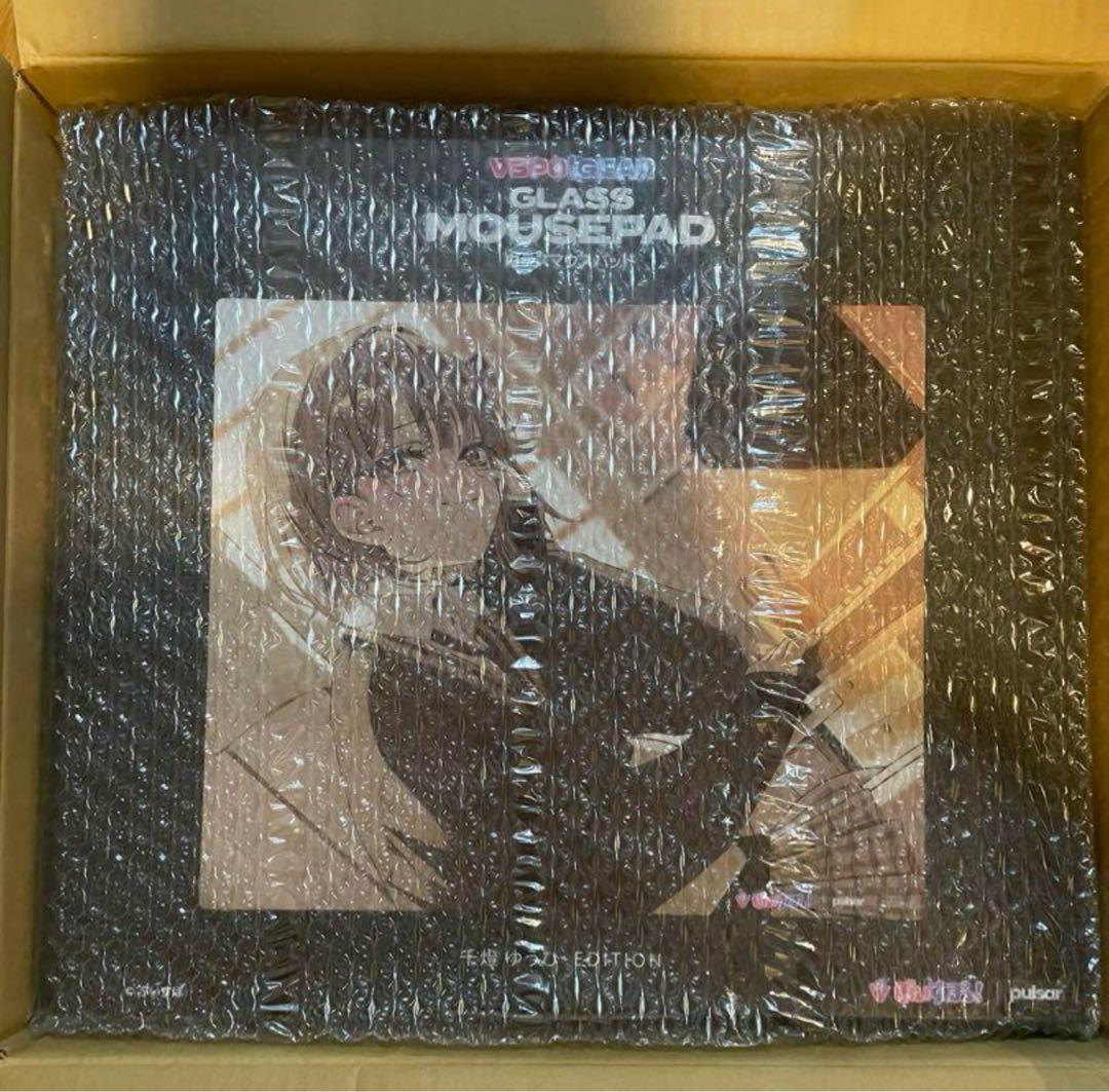 【新品未開封】ぶいすぽっ！ ガラスマウスパッド 千燈ゆうひ　VSPO! GEAR
