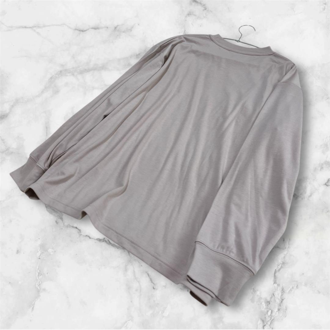 ニューピース❤️リカバリーウェアスリープ 上下セット ロング グレージュ Lサイズ