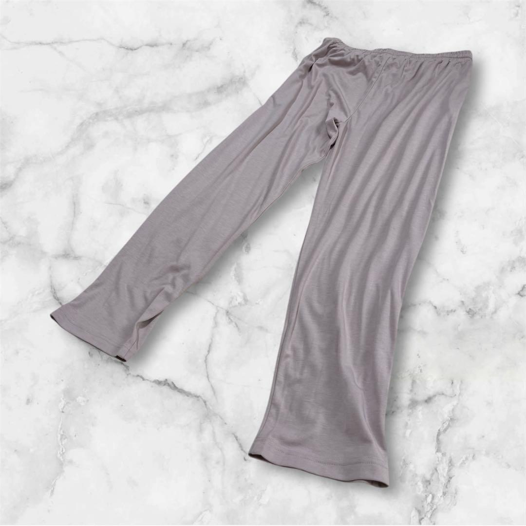 ニューピース❤️リカバリーウェアスリープ 上下セット ロング グレージュ Lサイズ