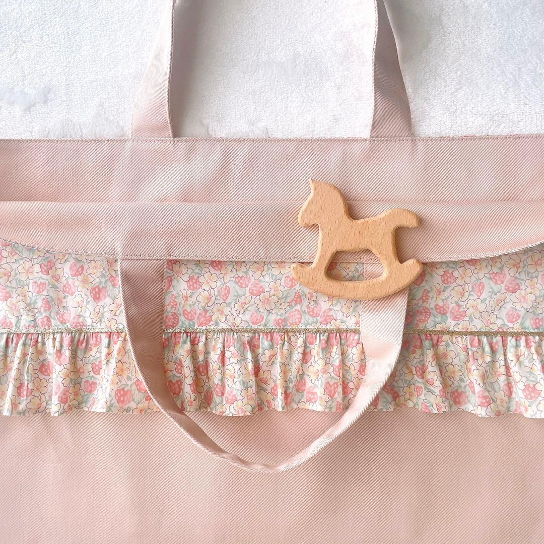 〈33〉ino様　リバティ アシュテッド ハンドメイド レッスンバッグ 上履き袋