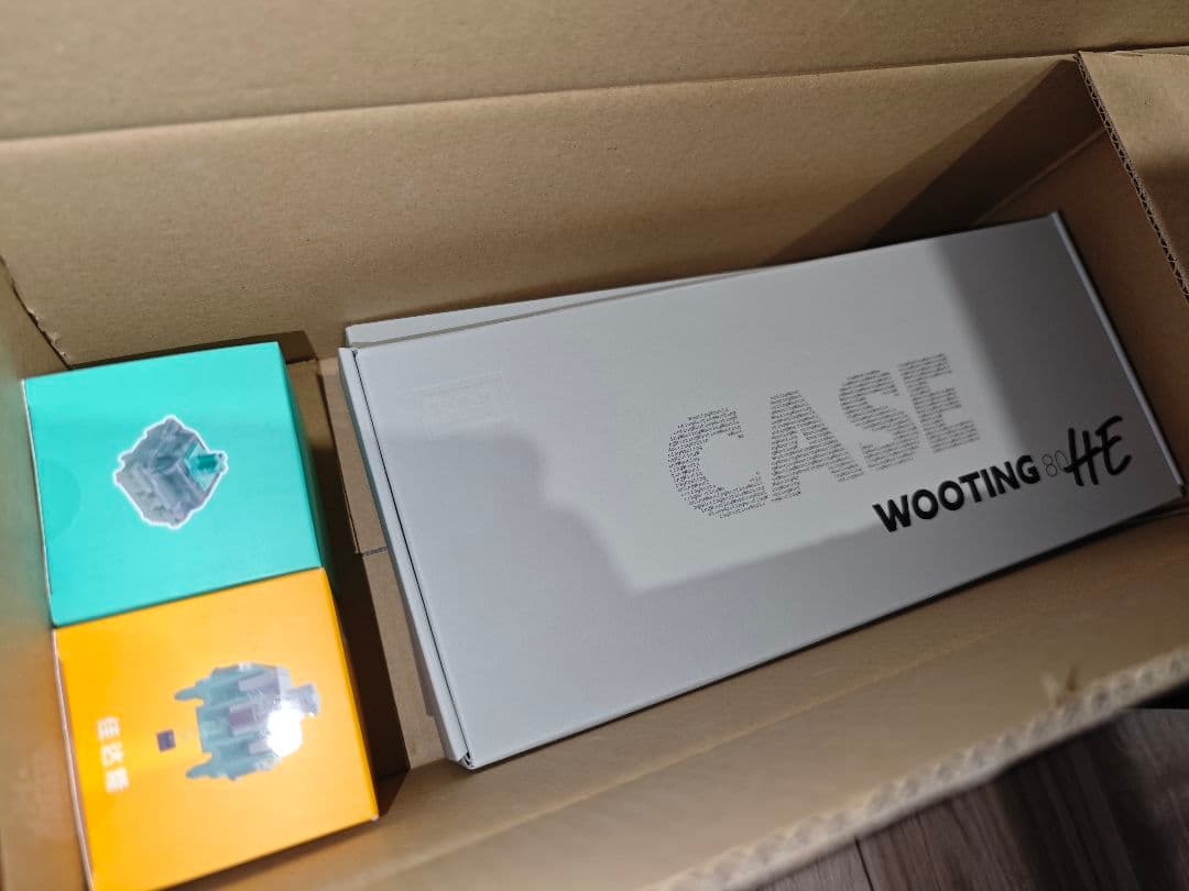 【美品】Wooting 80HE カスタマイズ品 ラピッドトリガー対応キーボード