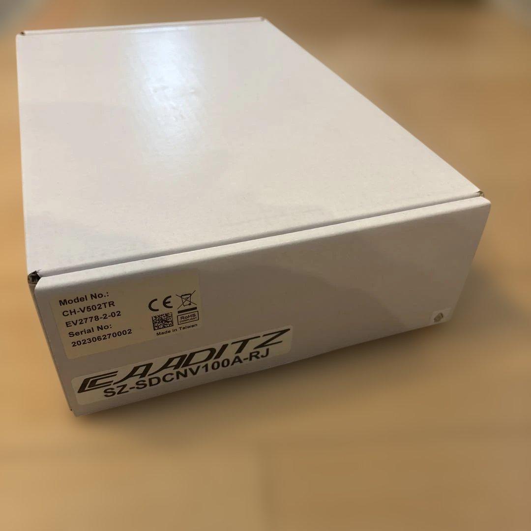 EADITZ SZ-SDCNV100A-RJ 2台セット　356000円相当