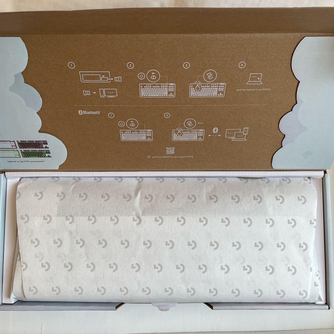 Logicool G715 ロジクール 日本語 Bluetooth タクタイル