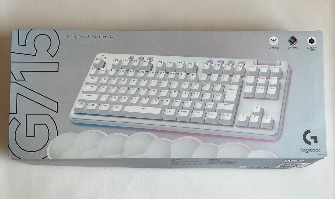 Logicool G715 ロジクール 日本語 Bluetooth タクタイル