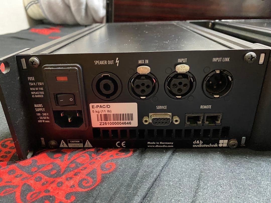 d&b audiotechnik E-PAC パワーアンプ 2台セット