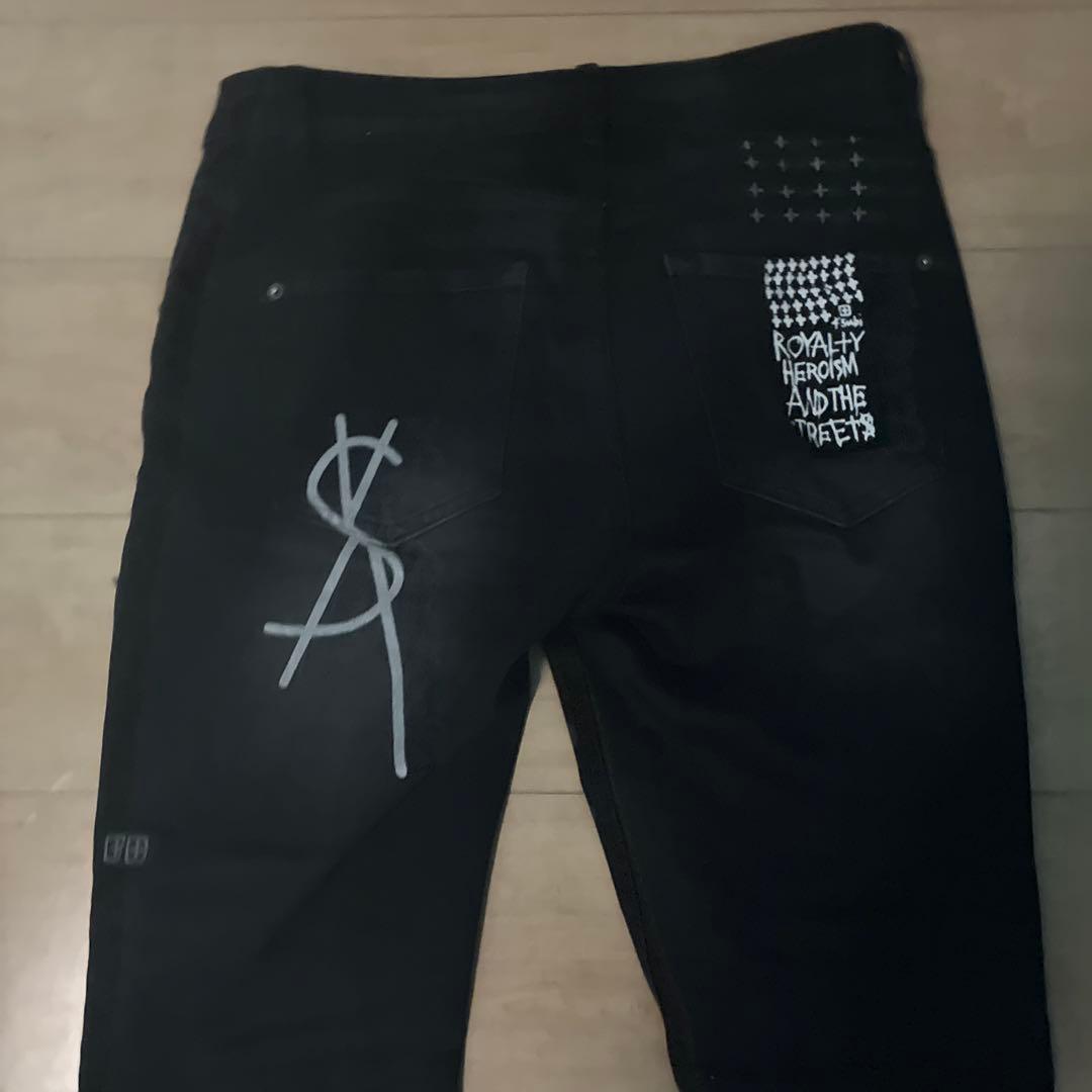 ksubiブラックデニムパンツ 30